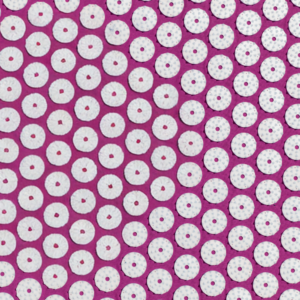 acupressure mat with white nubs and purple cotton mat background close up