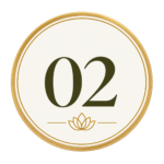 Number 02 in a circle