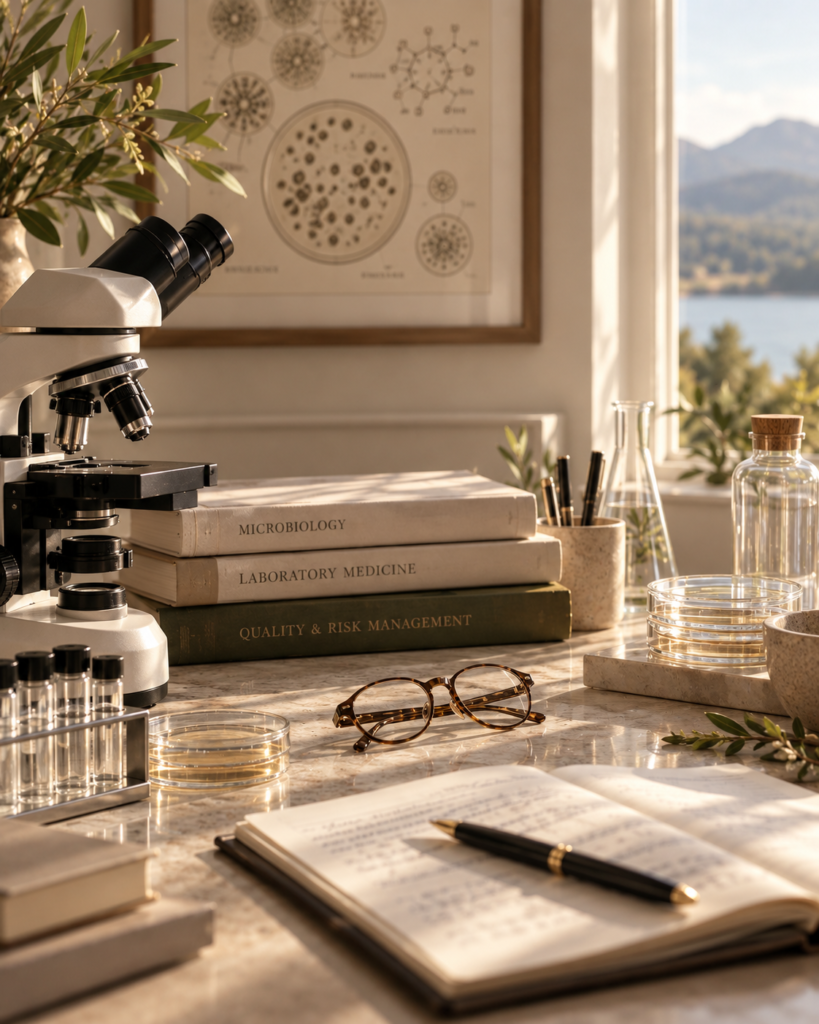 Biomedical science, microbiology and research forming part of the Orenna Wellness story
