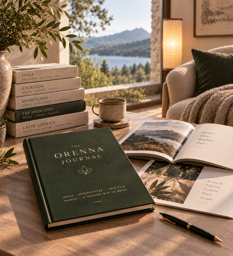 The Orenna Journal exploring yoga, restorative practice, wellbeing and life in the Scottish Highlands